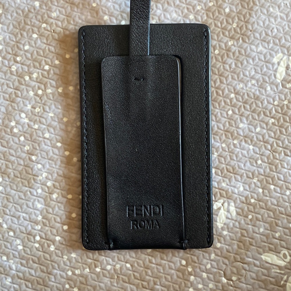Fendi luggage tag